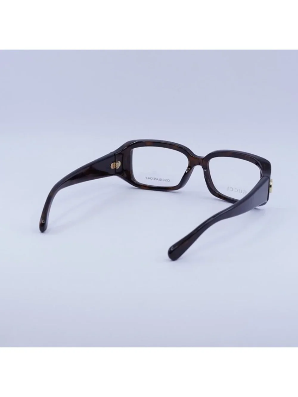Gucci GG1406O 002 Eyeglasses Havana 53mm Rectangle Frame